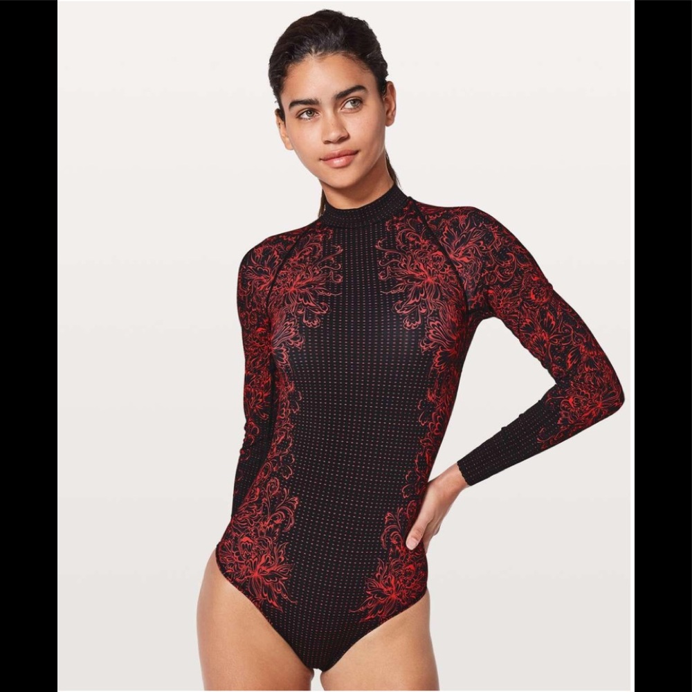 Lululemon Will The Wave Long Sleeve One Piece